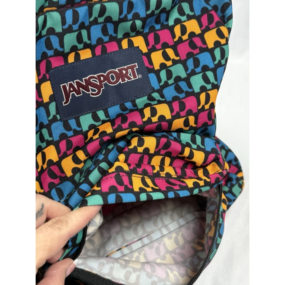 Jansport elephant multicolored